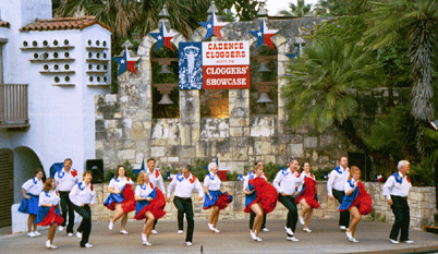 Cadence Performing on the Arneson River Theater Stage